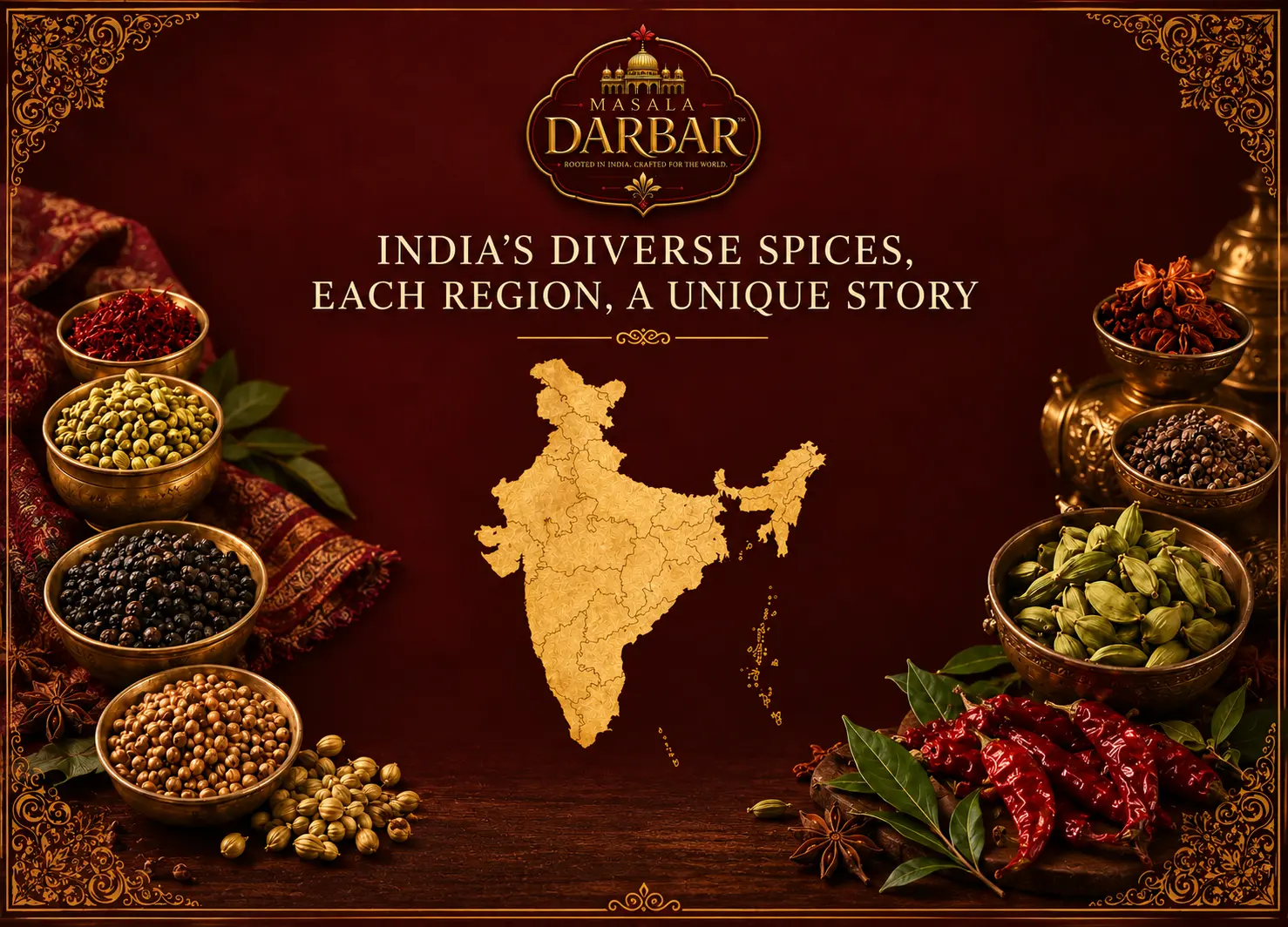 India Map Spices